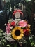 ARREGLO "MEDIA BOCHA" FLORAL EN BASE