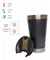 Copo Térmico Cerveja 473ML c/Tampa e abridor - comprar online