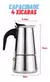 Cafeteira Italiana Inox 200ml- 4 Xícaras de Café Expresso - comprar online