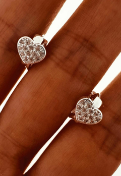 Argolla cuore blancas