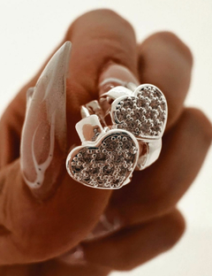 Argolla cuore blancas - comprar online
