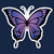 Mariposa Violeta 1
