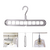 Percha Organizadora 9 Espacios Rebatible Ropa Placard Mágica - Tu Hogar