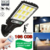 Reflector Led Sensor Movimiento Recarga Solar Pared Exterior - comprar online