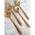Set X 6 Cucharitas Café Postre Acero Inoxidable Largo Mango - Tu Hogar