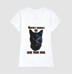 “Respect Animals or Lose Your Soul” - loja online
