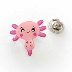 Pin / broche Ajolote rosa