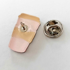 Pin / broche Vaso termo rosa - comprar en línea