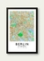 Mapa Berlin - Estilo Color