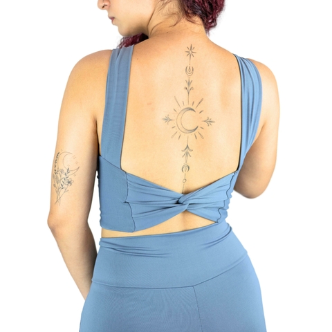 Top Cropped Feminino Sustentação Academia Corrida Fitness