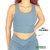 Top Cropped Feminino Sustentação Academia Corrida Fitness - Suspirar