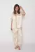 Pijamas Seda Beige
