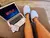 Pantuflones Celestes