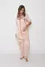 Pijamas Seda Rosa
