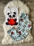 Pijama Adultos Largos Minnie Panda - comprar online