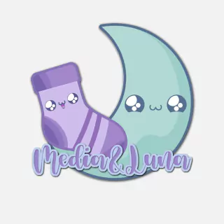 Media y luna