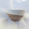 Chawan com engobe de porcelana