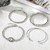 4 Peças Luxo Vintage Cheio De Diamante - comprar online