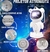 astronauta projetor bluetooth