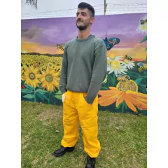 Pantalon amarillo TXL. en internet