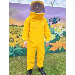 Mameluco amarillo c/careta TXXL. - comprar online