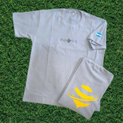 Remera Apicola Danangie T4 Gris - comprar online