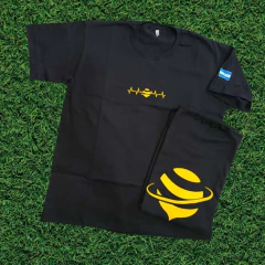 Remera Apicola Danangie T5 Negra - comprar online