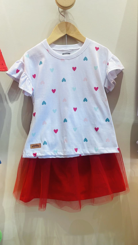 Blusa manga babados - 100% algodão