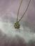 Collar trebol corazon
