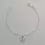 Pulseira Prata 925 Paz e Amor - amoranel