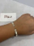 Pulsera abierta Iniciales en internet