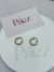 Argollas Torzadas combinadas - Páez Joyas
