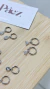 Argollitas SinFin con cubic - comprar online