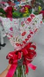 Buque 12 Rosas Papel Celofane