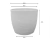 Vaso Europa Redondo 50 Cimento - comprar online