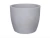 Vaso Liso Redondo 33 Cimento Queimado