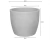 Vaso Liso Redondo 42 Cimento Queimado - comprar online