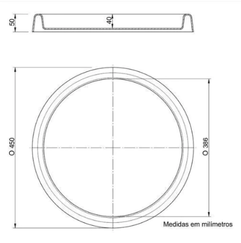 Prato de Resina Red 41 Macchiato - comprar online