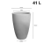 Vaso Liso Conico 38 Chumbo - comprar online
