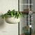 Vaso Suspenso Rustico 28 Cimento - comprar online
