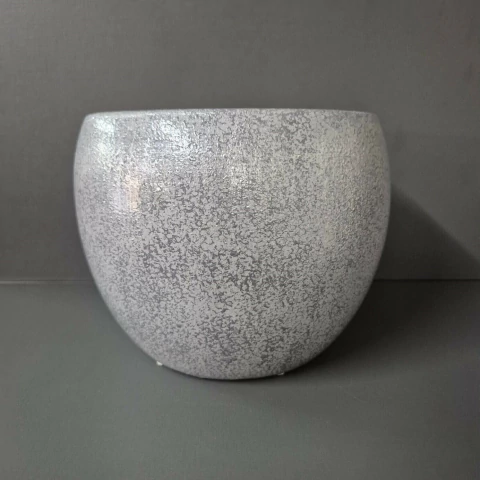 Cachepô Intense Pt 15 Cimento Queimado