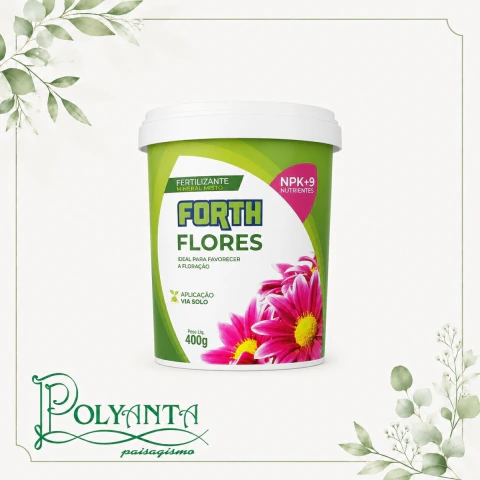 Adubo Fertilizante FORTH Flores 400g – Para Floração