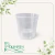 Vaso de Plástico Orquídea 12 Transparente