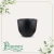 Vaso Concept Redondo Chumbo N0