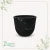 Vaso Concept Redondo Nero N1