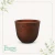 Vaso Concept Redondo Aço Corten N2