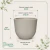 Vaso Concept Redondo Areia N2 - comprar online