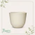 Vaso Concept Redondo Cimento N2