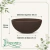 Bacia de Resina Europa 55 Café - comprar online
