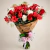 Buque 12 Rosas Papel Kraft